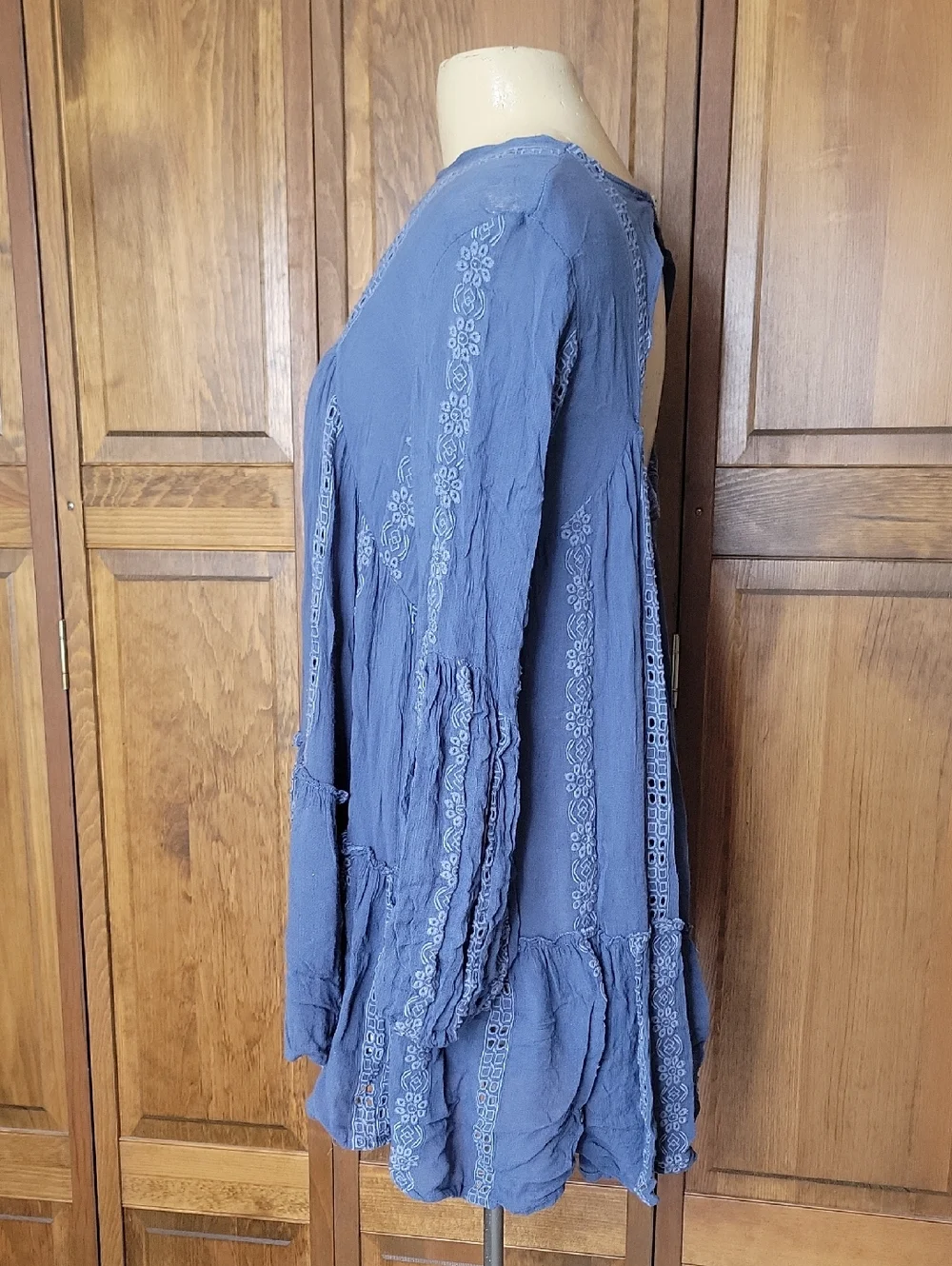 Free People NWOT Kiss Kiss Tunic Top  Sz Small - Picture 12 of 14